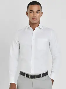 Allen Solly Sport Men Spread Collar Solid Cotton Slim Fit Formal Shirt