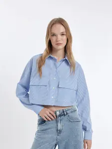 DeFacto Women Opaque Printed Casual Shirt