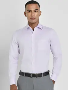 Allen Solly Sport Men Spread Collar Micro Ditsy Printed Cotton Slim Fit Formal Shirt