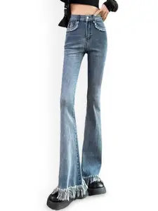 StyleCast Women Bootcut High-Rise Light Fade Denim Jeans