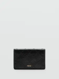 MANGO Women Quilted Envelope Wallet