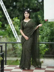 Anouk Women Embellished Bandhani Saree