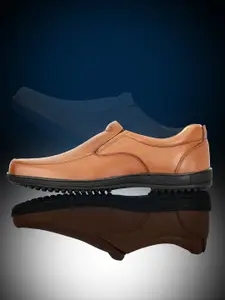 Varito Men Genuine Leather Formal Slip-On Shoes