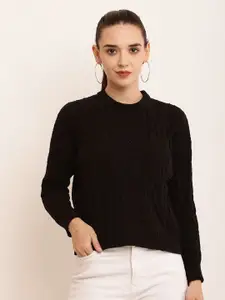 NoBarr Women Cable Knit Sweater Vest