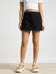 FREAKINS Pure Cotton Straight Mini Skorts