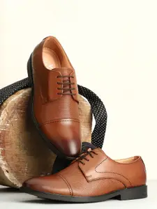 Varito  Men Leather Lace-Ups Formal Derbys