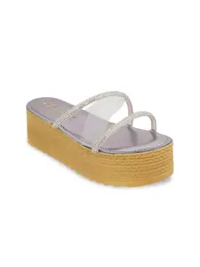 Catwalk Women PU Flatform Heels Sandals