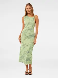 Forever New Printed Sheath Midi Dress