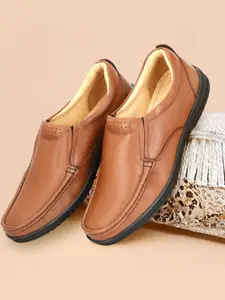 Varito Men Genuine Leather Formal Slip-On Shoes