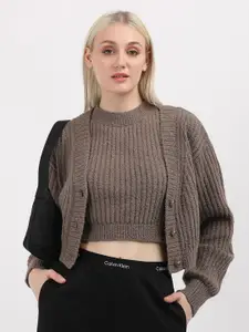 Calvin Klein Jeans Women Striped Pullover