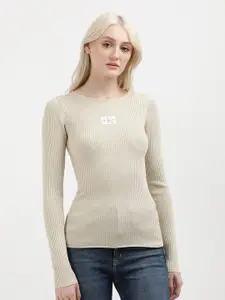Calvin Klein Jeans Women Striped Pullover