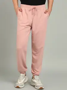 Alan Jones Men Cotton Mid-Rise Joggers