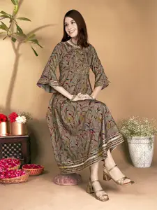 Anouk Floral Print Liva Maxi Dress