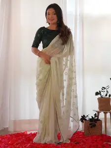 KALINI Women Embellished Sequinned Saree