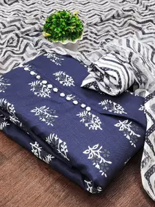 APNISHA Ethnic Motifs Printed Unstitched Dress Material