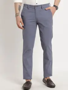 Turtle Men Relaxed Skinny Fit Chinos Trousers