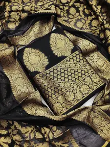 Ishin Ethnic Motifs Woven Design  Zari Unstitched Dress Material