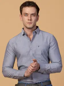 Berkshire Men Comfort Slim Fit Opaque Formal Shirt