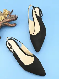 DressBerry Women Party Block Heels Pumps With Buckles