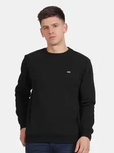 t-base Men Solid Sweatshirt
