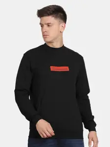 t-base Men Graphic Printed Sweatshirt