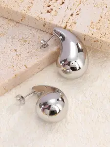 KRENOZ Stainless Steel Teardrop Shaped Studs