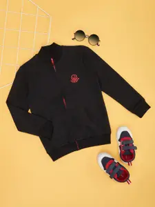 Pantaloons Junior Boys Solid Pure Cotton Sweatshirt