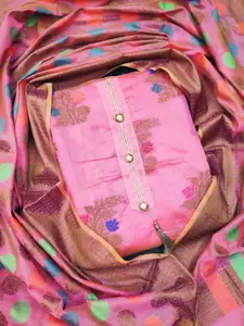 Ishin Zari Unstitched Dress Material