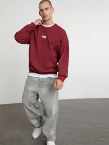 Trendyol Men Pullover Sweatshirt