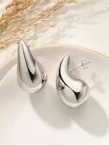 KRENOZ Stainless Steel Teardrop Shaped Studs