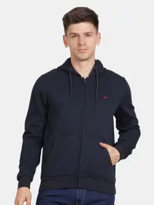 t-base Men Solid Hooded Sweatshirt