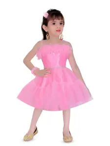 BAESD Embellished Fit & Flare Dress