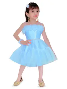 BAESD Embellished Fit & Flare Dress