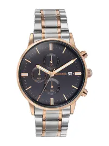 Sonata Men Dial & Stainless Steel Bracelet Style Straps Analogue Watch 77145KM01