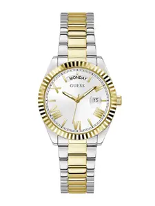 GUESS Women Dial & Stainless Steel Straps Analogue Watch GW0308L6