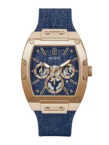 GUESS Men Dial & Bracelet Style Straps Analogue Watch GW0786G2