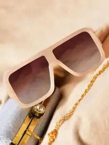 DressBerry Women Oversized Sunglasses with UV Protected Lens DBSG24-499-CM