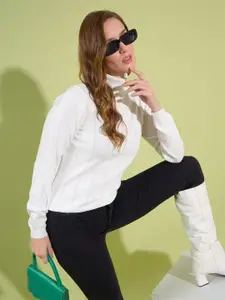 98 Degree North Women Striped Pullover