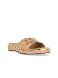 Rocia Women Open Toe Flats with Buckles