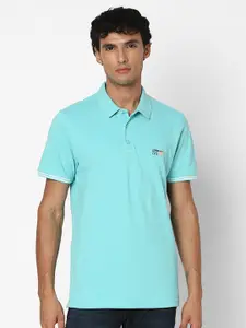 SPYKAR Polo Collar Cotton T-Shirt