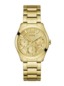 GUESS Women Dial & Stainless Steel Bracelet Style Straps Analogue Watch GW0760L2
