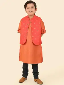 Fabindia Boys Straight Kurta with Trousers