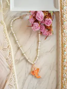 UNIVERSITY TRENDZ Gold Plated Pearls Necklace