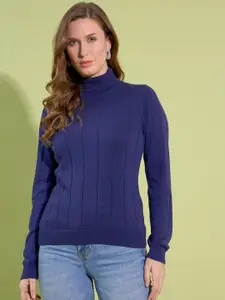 98 Degree North Women Striped Pullover