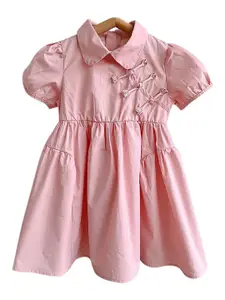 StyleCast x Revolte Girls Peter Pan Collar A-Line Midi Dress