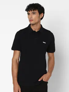 SPYKAR Regular Fit Polo Collar Short Sleeve Cotton T-shirt