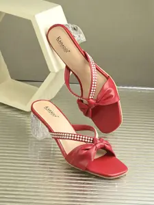 KARADDI Maroon Confortable & Lightweight Heels