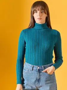 98 Degree North Women Striped Pullover