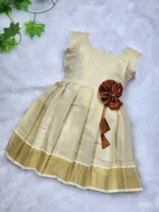 BAESD Girls Fit & Flared Maxi Ethnic Dresses