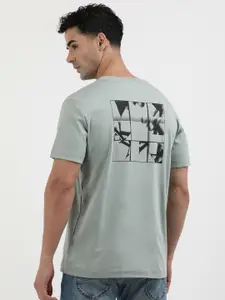 Calvin Klein Jeans Men Graphic Printed Round Neck Cotton T-Shirt
